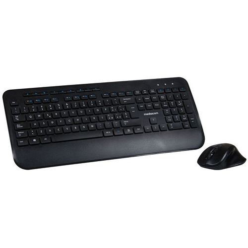 Mediacom NX990 tastiera Mouse incluso RF Wireless QWERTY Italiano Nero