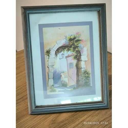 Cadre décoratif sous verre