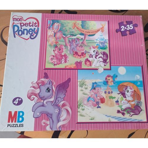 2 Puzzles 2x35 Enfant Mon Petit Poney