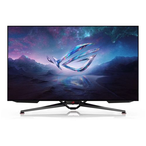 ASUS ROG Swift OLED PG48UQ - Moniteur OLED - jeux - 47.53" - 3840 x 2160 4K @ 138 Hz - 450 cd/m² - 135000:1 - HDR10 - 4xHDMI, DisplayPort - haut-parleurs