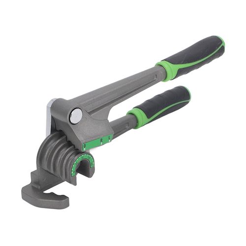 1/4 po 5/16 po 3/8 po 3 en 1 cintreuse de tuyaux 180 degrés outil de cintrage de tubes en alliage d¿aluminium pour la réparation de la réfrigération AC (6, 8, 10mm)