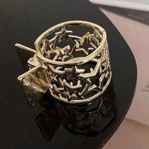 Clip Queue De Cheval Gold Star High : Porte-Queue De Cheval Antidérapant Barrette Pour Femme