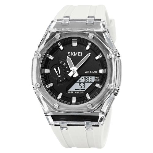 Montre Numérique Skmei : Étanche À 50 M, Rétroéclairage, Heure Mondiale, Chronomètre, Alarme Quotidienne, Compte À Rebours, Affichage De La Date Et Du Jour