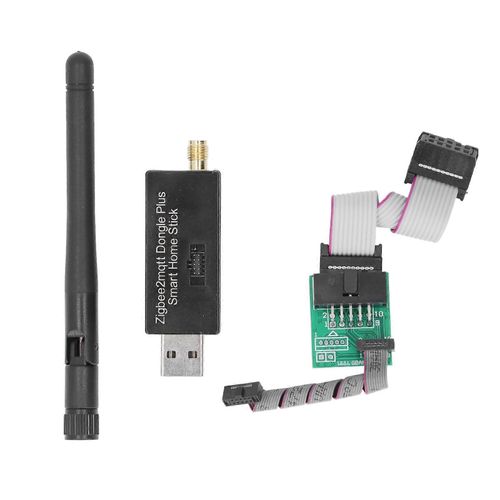Dongle Wifi Bluetooth 5.0 Signal de sécurité stable Protection ESD Adaptateur réseau sans fil CC2652P de gain 5dBi avec ligne de programmation