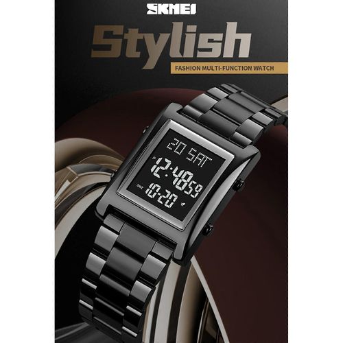 Montre De Sport D¿Affaires Skmei : Montre Numérique Étanche 50m Avec Alarme, Compte À Rebours Et Design Multifonctionnel