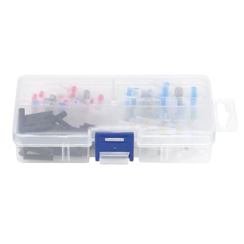 100Pcs manchon de tube thermorétractable Schrumpfschlauch câble de fil à sertir bornes connecteur