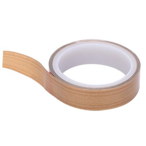 Ruban résistant à la chaleur PTFE Matériau adhésif Isolation thermique Ruban d¿étanchéité Rouleau pour scellant0.18mm x 25mm x 10m