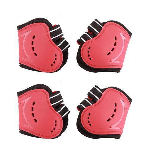 Bottes De Cheval De Boulet Bottes De Jambe Arrière De Cheval Légères Respirantes Et Résistantes À L¿Usure Pour Accessoires De Cheval Rouge L