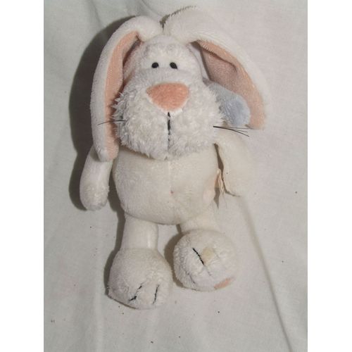 Lapin Nici Blanc 14 Cm