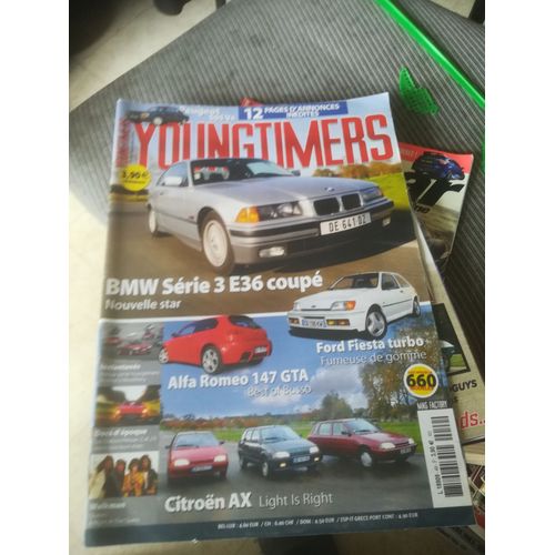 Youngtimers 49 De 2014 Bmw 325i E36 Coupe,Ford Fiesta Turbo,Alfa 147 Gta,Peugeot 505 V6,Citroen Ax,