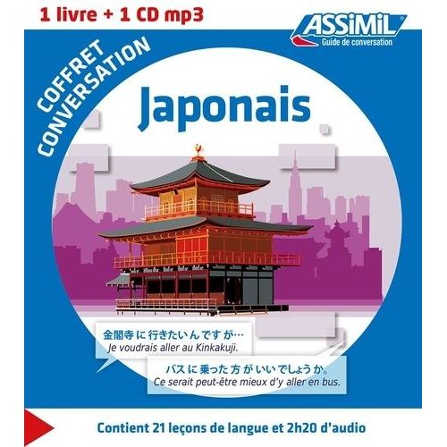 Japonais - Coffret De Conversation (1 Cd Audio Mp3)