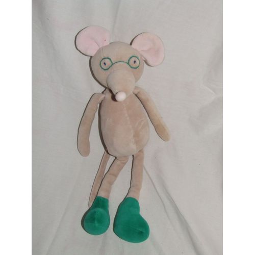 Souris Moulin Roty Mademoiselle Cheese Sans Vêtement 38 Cm