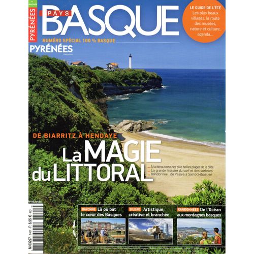 Pays Basque , La Magie Du Littoral , 100% Basque , Pyrénées Magazine