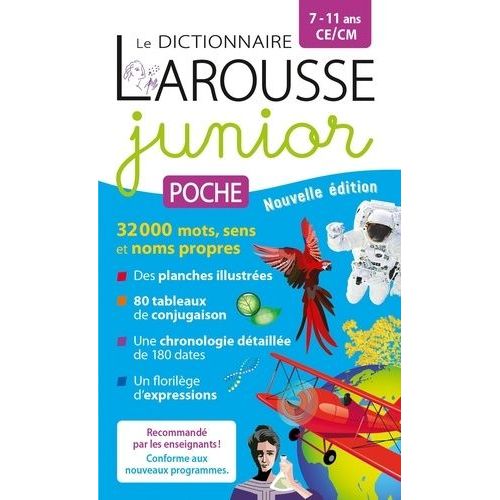 Le Dictionnaire Larousse Junior Poche Ce/Cm