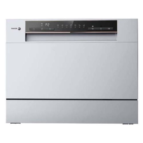 Lave-vaisselle Fagor FLV0647DW - largeur : 55 cm - profondeur : 50 cm - hauteur : 43.8 cm - blanc