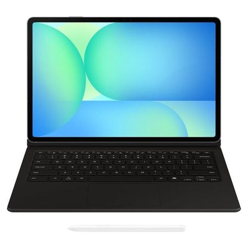 Samsung EF-DX625 - Clavier et étui (couverture de livre) - clé AI - avec pavé tactile - sans fil - POGO pin, Bluetooth - noir clavier, noir étui - pour Galaxy Tab S10 FE+