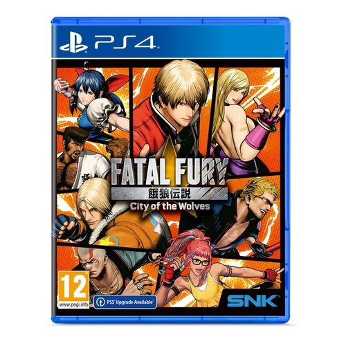 Ps4 Fatal Fury City Of The Wolves Special Edition