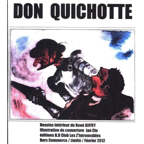 Giffey René Bd Don Quichotte Illustrations Et Dessins Intérieur René Giffey Couverture Jan Clo