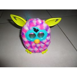 Furby Boom Tacheté Blanc Rose Et Violet Parlant Anglais