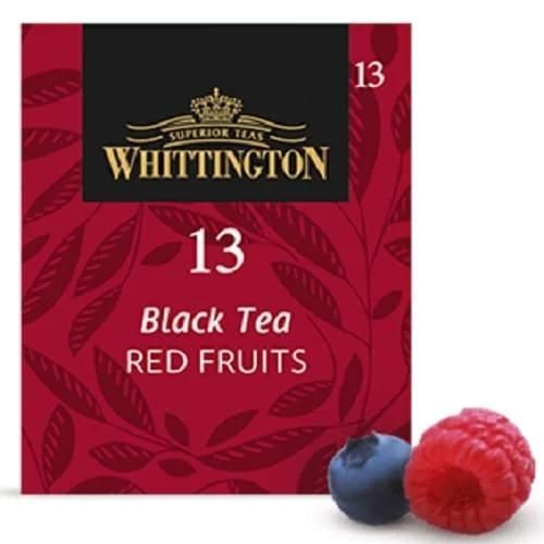 Whittington Thé Noir Fruits Rouges - 13 Black Tea , 15 X Sachet De 1,9g