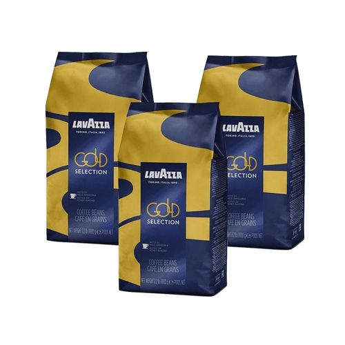 3x1kg - Café En Grains Gold Selection - Lavazza