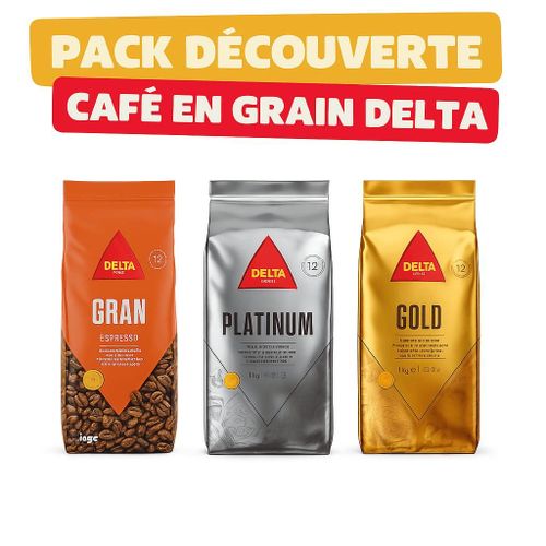 Pack Découverte Café En Grains Delta