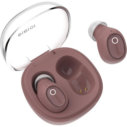 SHILIU-Écouteurs sans Fil pour Petites Oreilles Femmes et Hommes, écouteurs Bluetooth pour Petits canaux auditifs, Mini écouteurs B[
