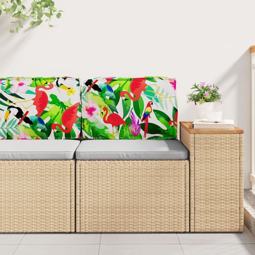 Coussin D'extérieur Vidaxl Multicolore Polyester 60 X 12 X 40 Cm Motif