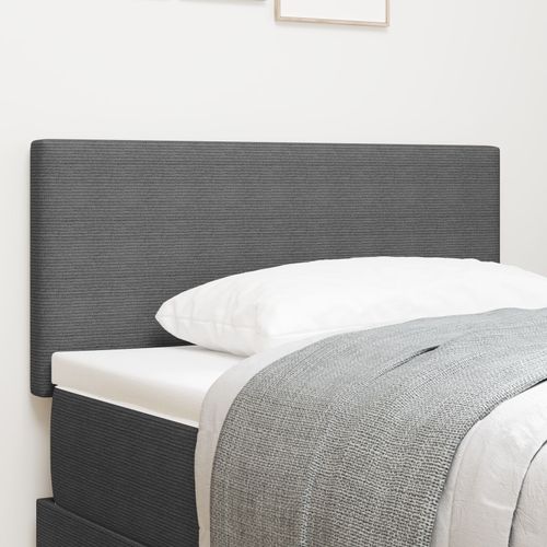 Tête De Lit Vidaxl Design Simple Gris Clair 90 Cm En Tissu Velours