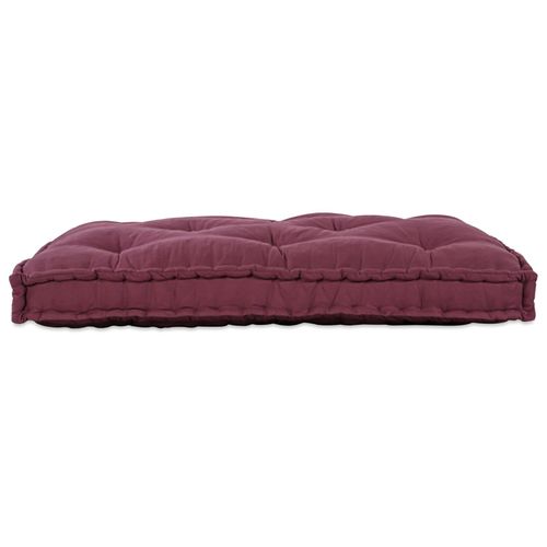 Coussin De Canapé En Palette Vidaxl Rouge En Tissu