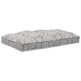 Coussin De Palette Vidaxl Gris Clair 120x80x12 Cm En Tissu
