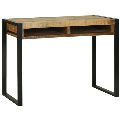 Tables De Maquillage Vidaxl Bois De Manguier Naturel Et Noir