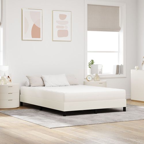 Matelas à ressorts ensachés vidaXL Crème Medium 140x200x20 cm Tissu