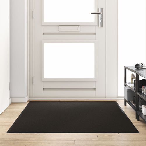 Paillasson Rectangulaire Vidaxl Noir 120x180 Cm