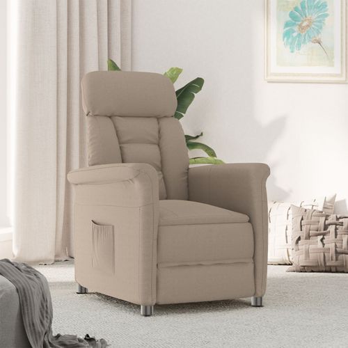Vidaxl Fauteuil Relax Taupe