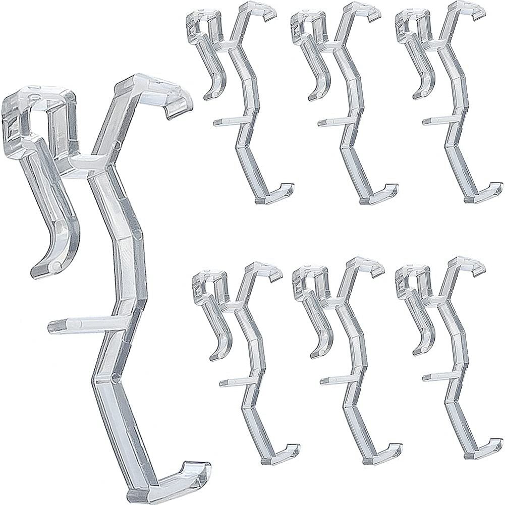 Lot De 12 Clips De Cantonnière De Fenêtre De 5,1 Cm En