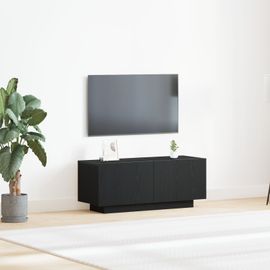 Table De Chevet Vidaxl En Chêne Noir En Bois D'ingénierie