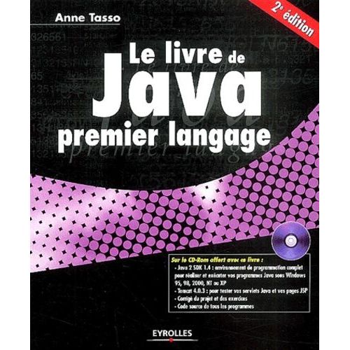 Le Livre De Java Premier Langage (1 Cd-Rom)