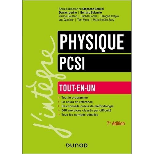 Physique Tout-En-Un Pcsi
