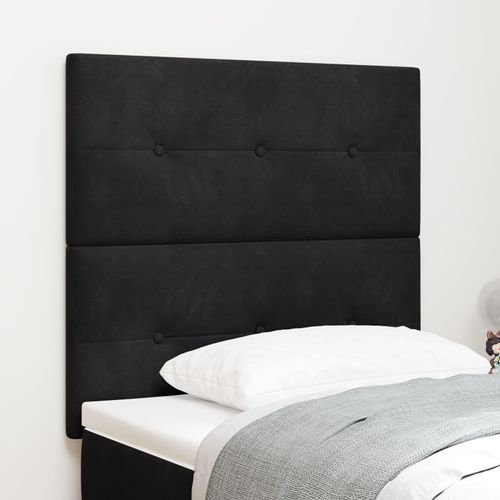 Tête De Lit Led Vidaxl Noir 100 Cm Velours