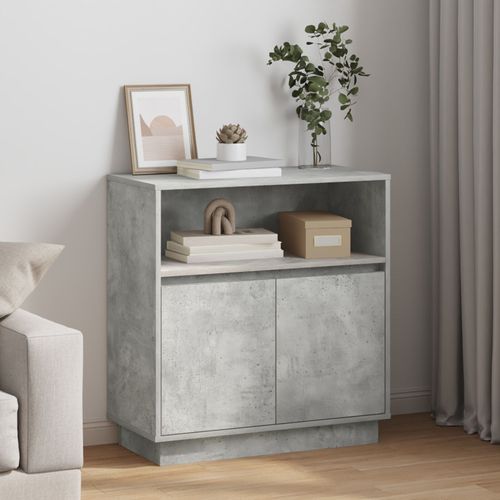 Buffets Et Sideboards Vidaxl Béton Gris Béton Grand Buffet Sideboard