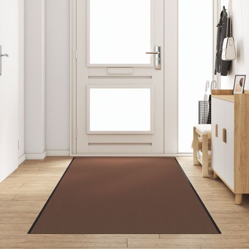 Paillasson Rectangulaire Marron 120x350 Cm De Vidaxl