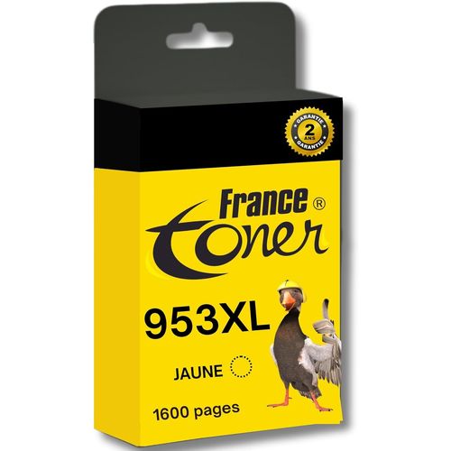 SHILIU-Cartouche 953XL Cartouche d'encre pour Cartouche HP 953 XL (F6U16AE) (Jaune) Compatible pour HP OfficeJet Pro 8720 8730 7740[
