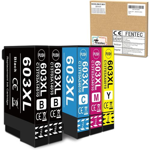 SHILIU-Cartouche Epson XP4155 XP-4150 XP-2155 XP3155 XP3150 603XL Encre pour Epson 603 XL pour Cartouche Epson XP-4155 XP-3150 XP41[