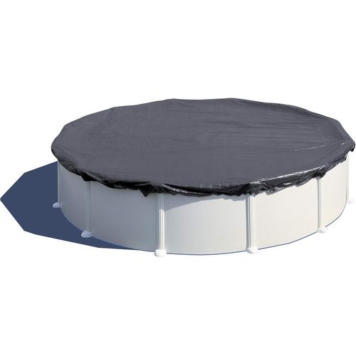 GOUTS ET COULEURSCipr351 - Bâche D'Hiver Pour Piscines Rondes De 350Cm De Diamètre, Épaisseur 120G/M². Couleur Noire
