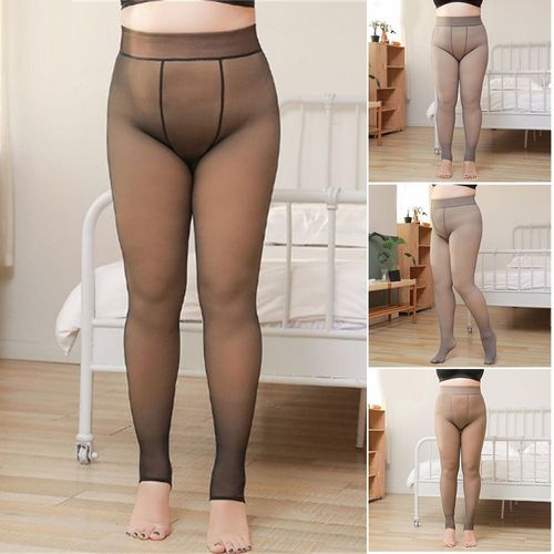 Leggings Translucides Épais Pour Femmes, Vêtements D'extérieur, Collants Aux Pieds, Pantalons Intégrés, Chaussettes, Bonneterie, Couches De Base Pour Femmes, Eig88