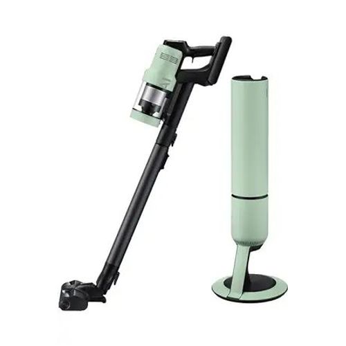 Aspirateur balai Samsung BESPOKE AI JET Ultra VS90F40EEM Design Menthe Satin/Métal Chromé