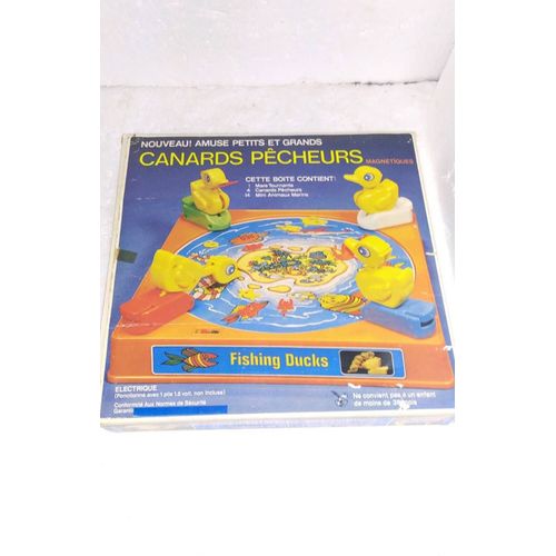 Ancien Jeu Électronique Canards Pécheurs Magnétiques