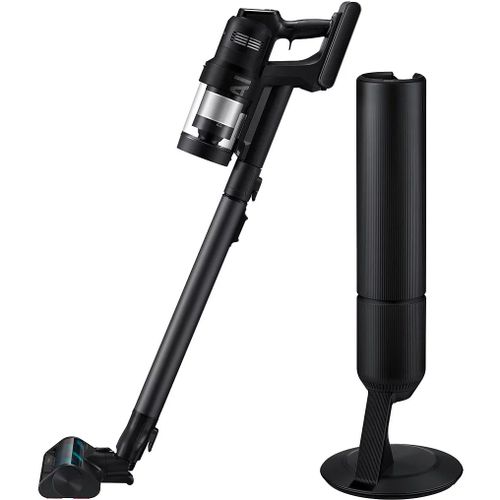 Aspirateur balai Samsung BESPOKE AI JET Ultra VS90F40EEK Design Noir/Métal Chromé