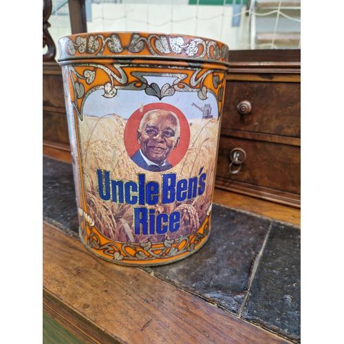 Très Belle Boîte Fer Vintage Des Us Uncle Bens